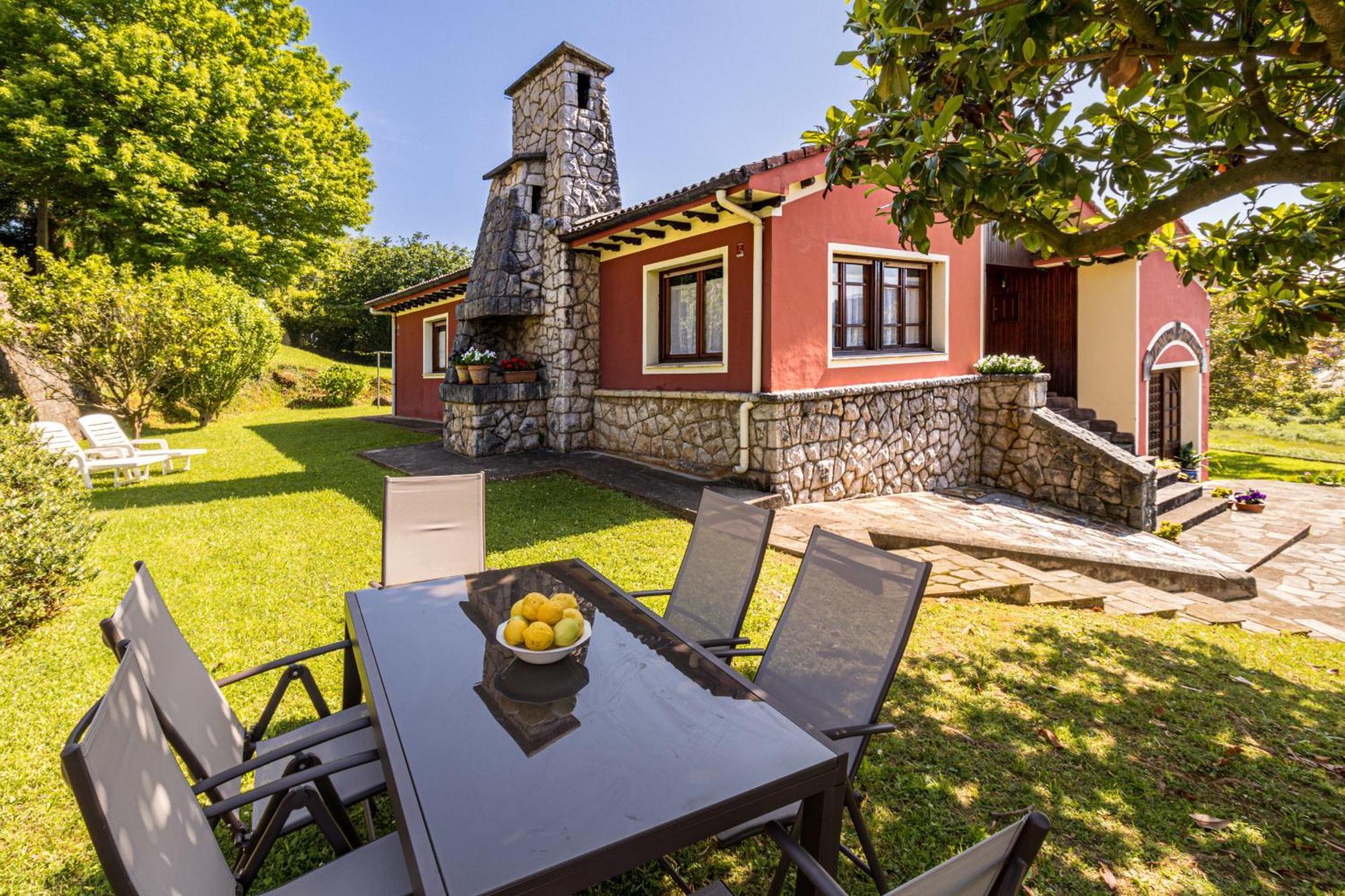 Casa Con Jardin Privado Оренья Экстерьер фото