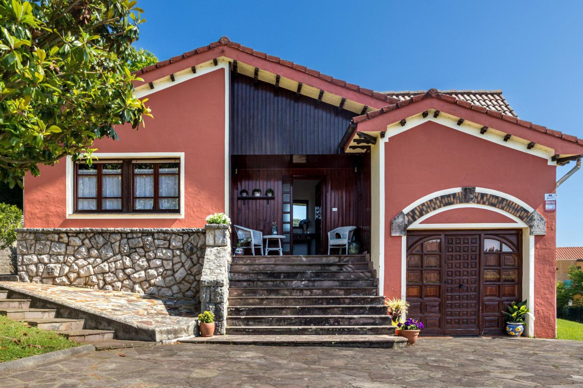 Casa Con Jardin Privado Оренья Экстерьер фото